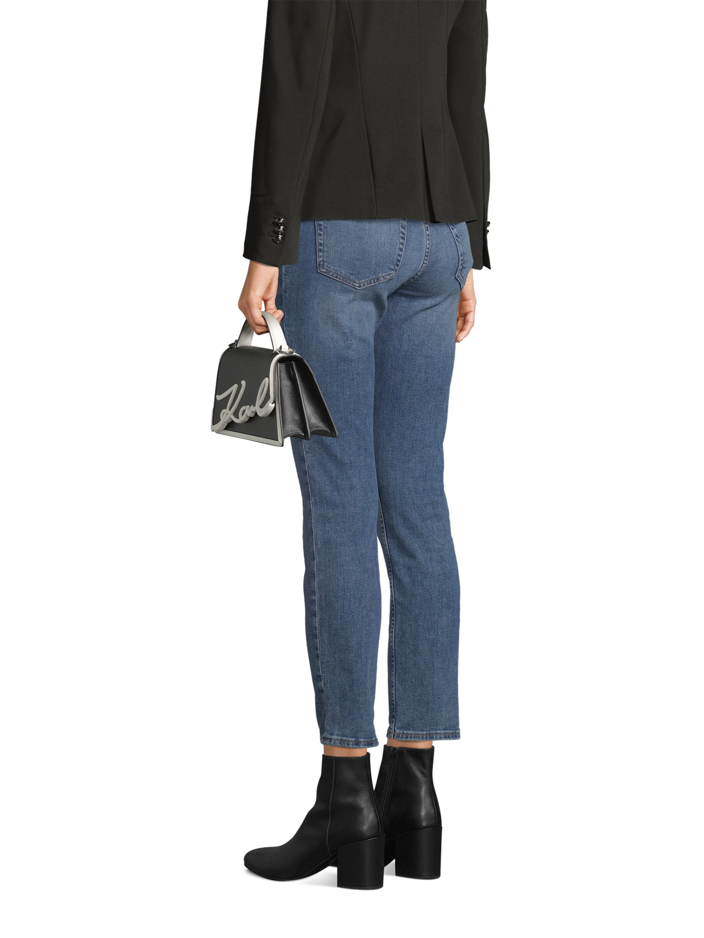 Karl Lagerfeld Torebka w kolorze czarny: przód