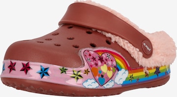 ZigZag Huisschoenen 'Telar' in Bruin: voorkant