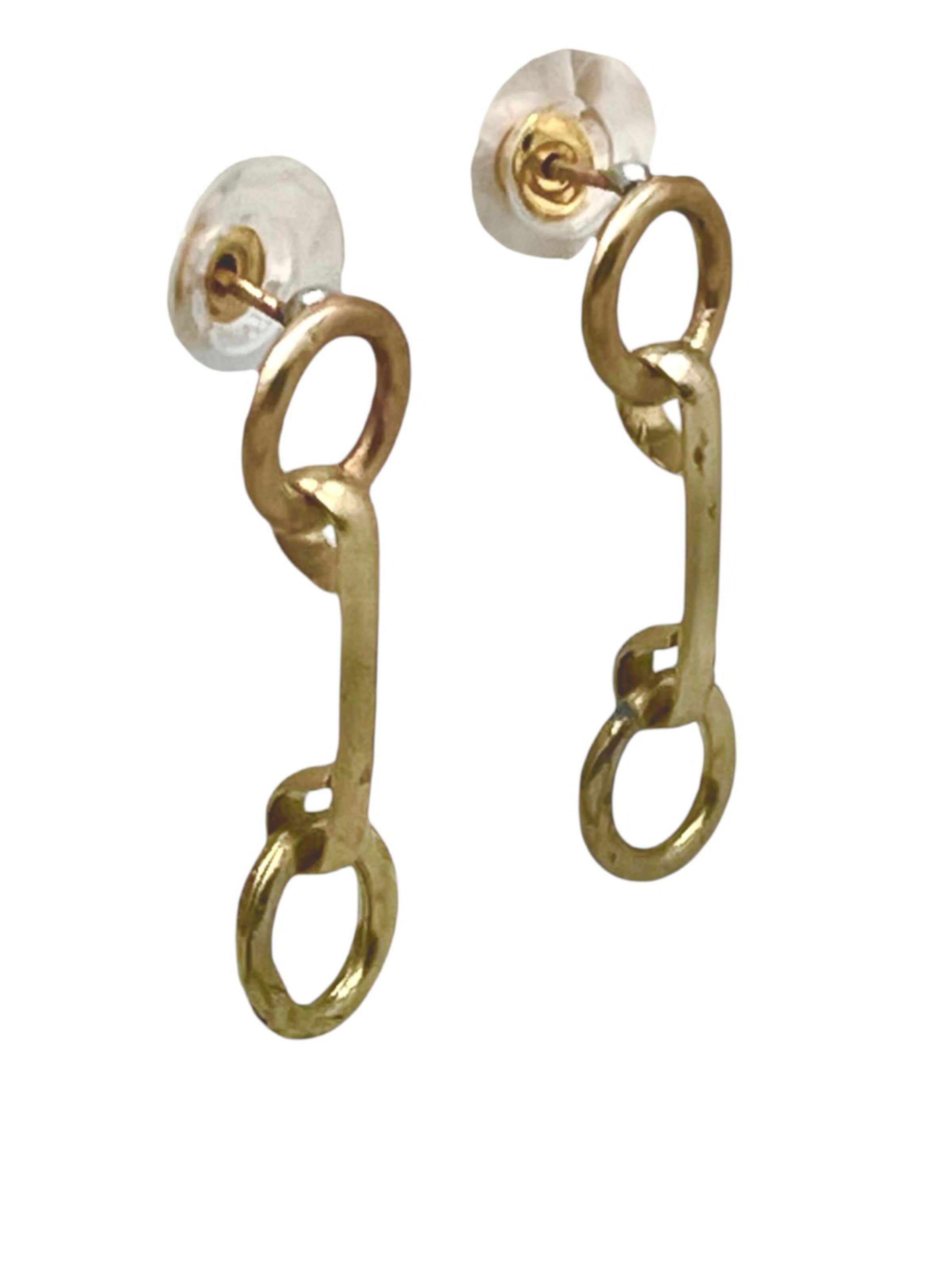 Gloria Mago Earrings '2For2' in Gold
