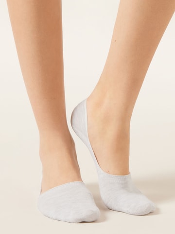 CALZEDONIA Ankle Socks in Grey