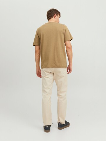 Jack & Jones Premium T-Shirt in Braun