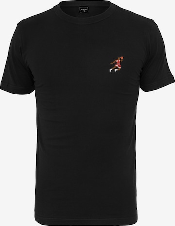 T-Shirt Mister Tee en noir : devant