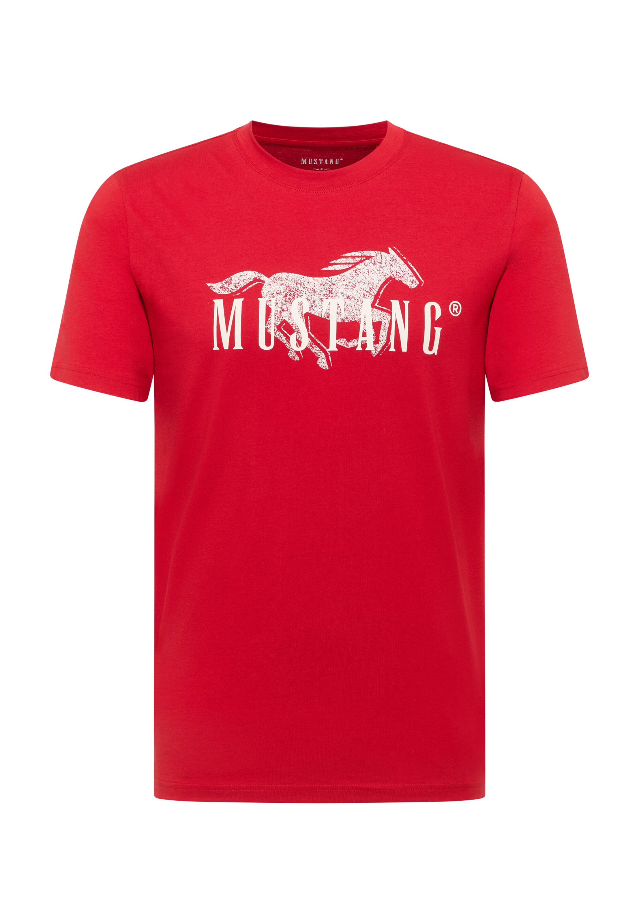 MUSTANG Shirt 'Austin' in Red: front