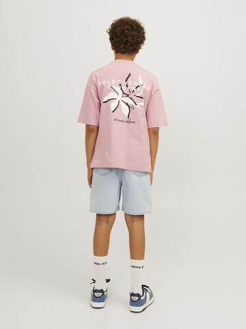 T-Shirt Jack & Jones Junior en rose