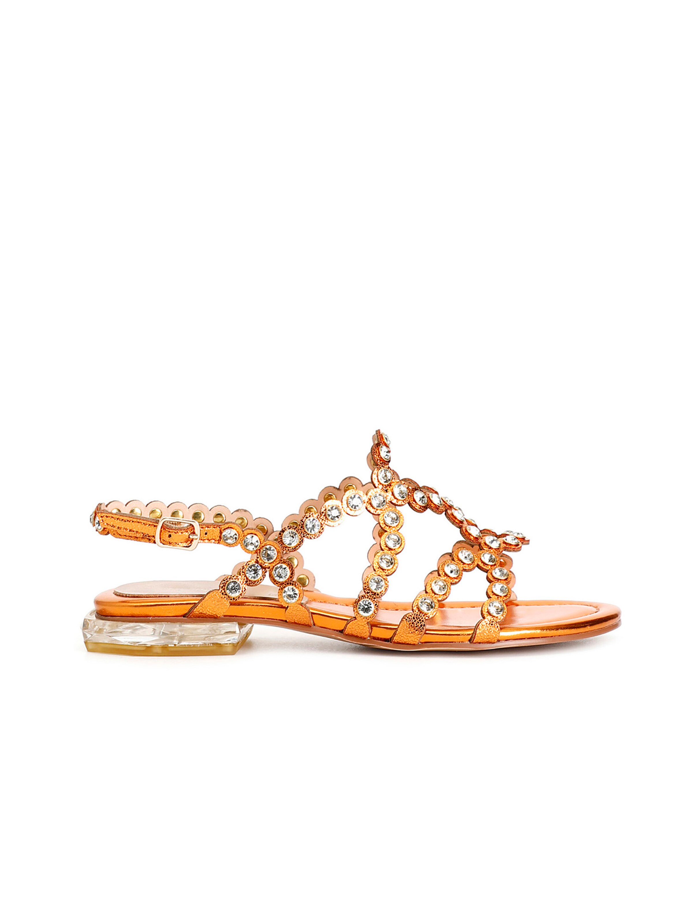 Sandalo di CAFè NOIR in arancione