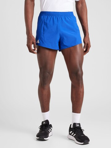 ADIDAS PERFORMANCE Regular Sportshorts 'Adizero Essentials' in Blau: predná strana