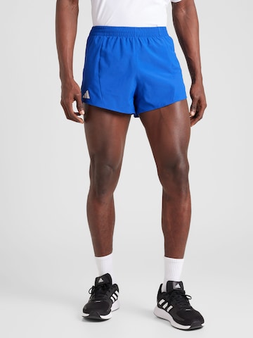 ADIDAS PERFORMANCE Regular Sportshorts 'Adizero Essentials' in Blau: predná strana