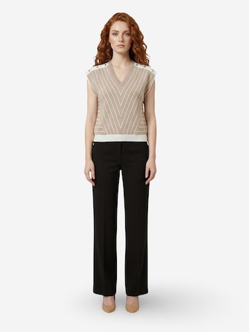 Liu Jo Sweater 'ECS CHIUSA TA6217 MS55N' in Beige