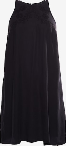 Superdry Лятна рокля в черно: отпред