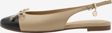 smėlio MICHAEL Michael Kors Balerinos 'PIPER': priekis