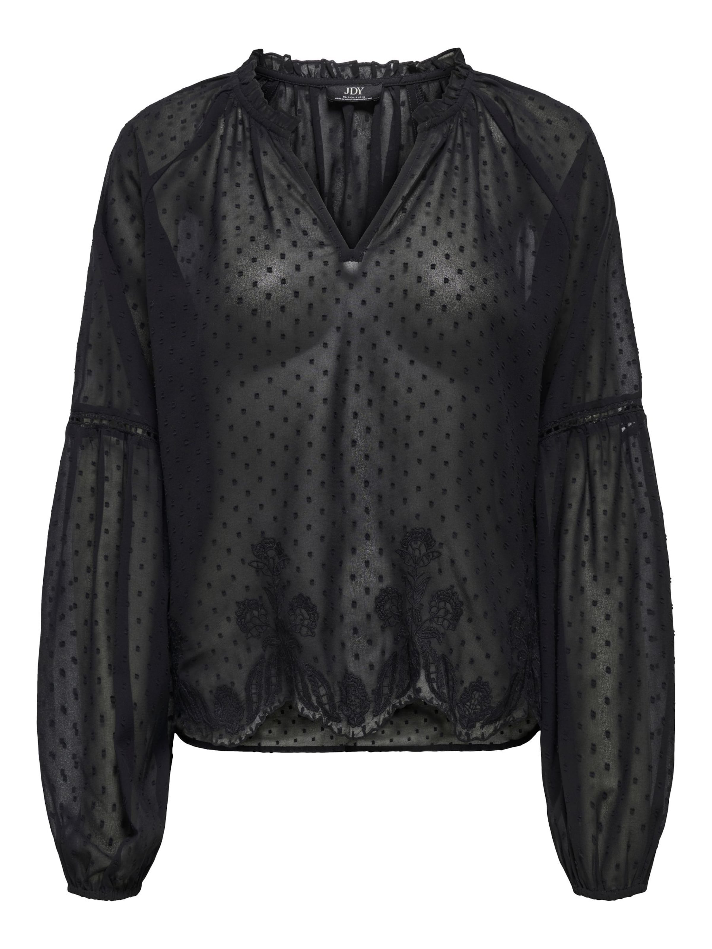 JDY Blouse 'JDYJESSIE' in Zwart: voorkant