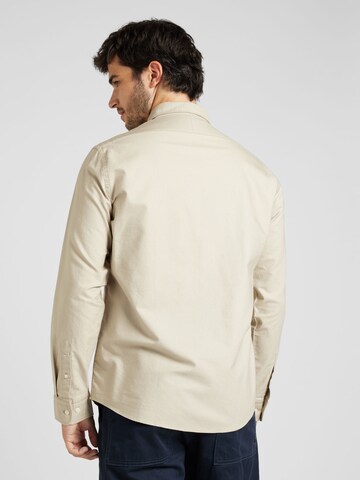 SELECTED HOMME Regular Fit Skjorte 'Rick' i beige