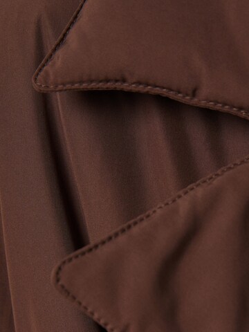 Manteau mi-saison Bershka en marron