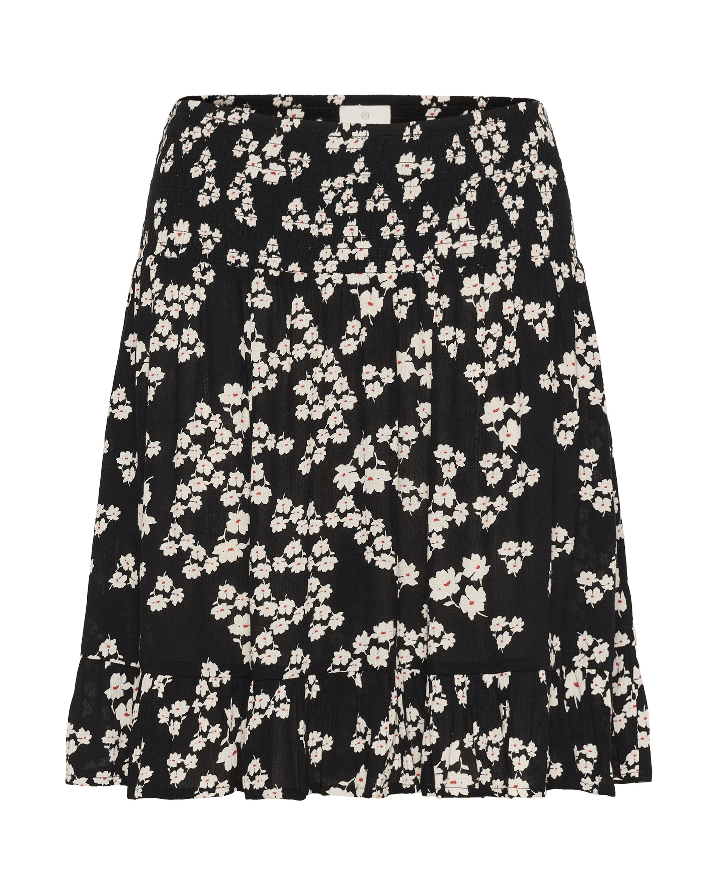 Kaffe Rok 'KAThora' in Zwart: voorkant