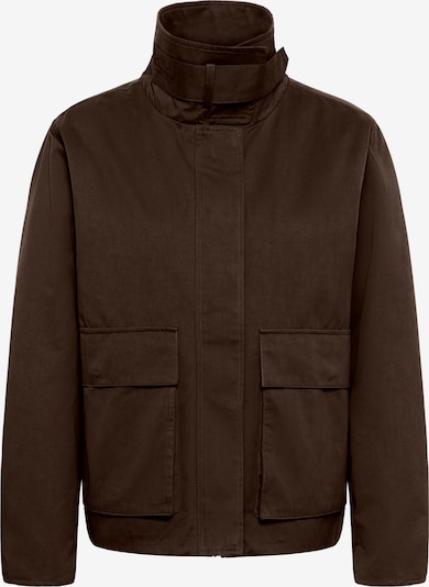 My Essential Wardrobe Between-season jacket 'Lyon' in XS in Dark brown, Item view