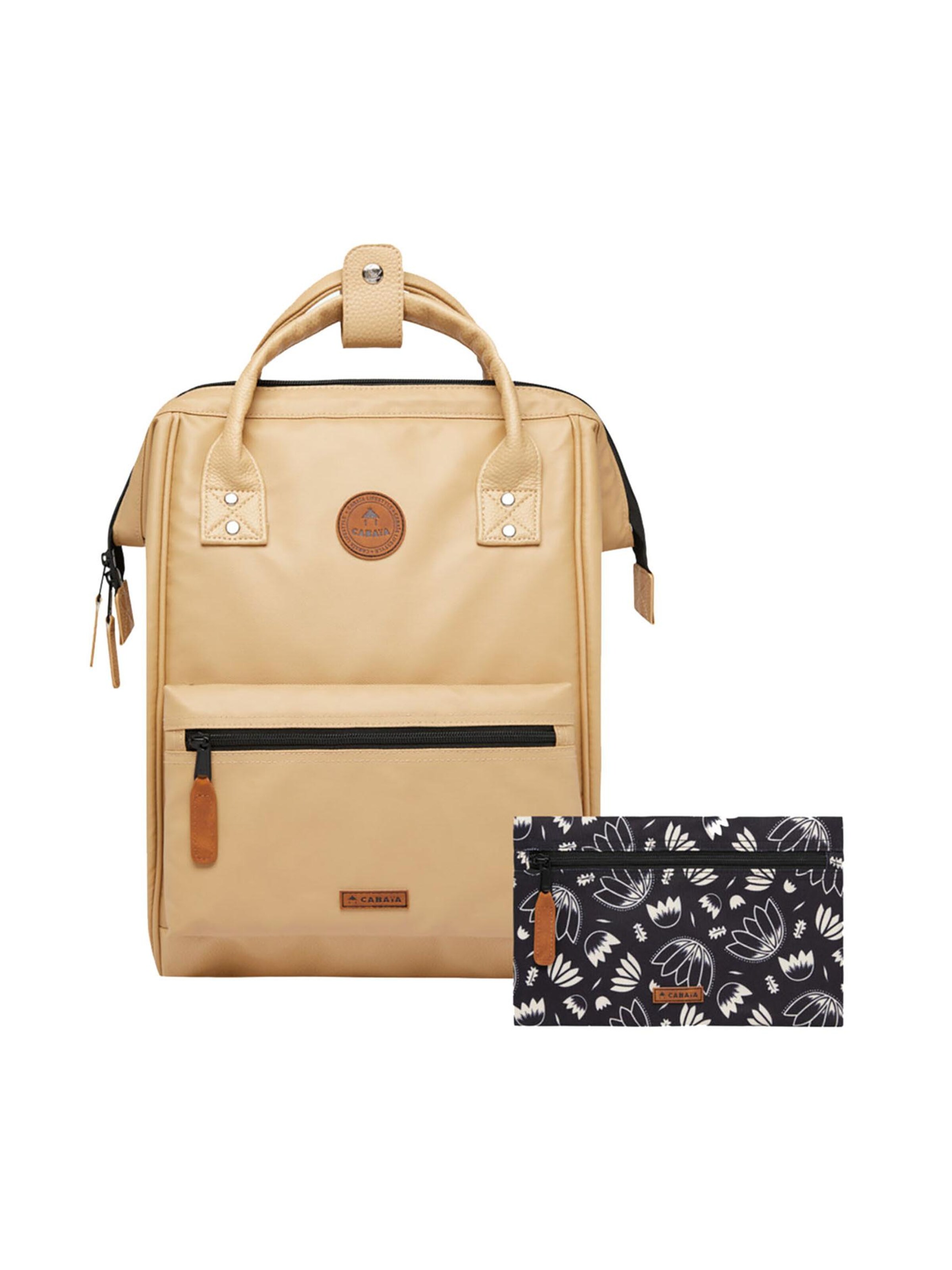 Cabaia Rucksack 'Fortaleza M'‌‌‌‌ in Beige: Vorderseite