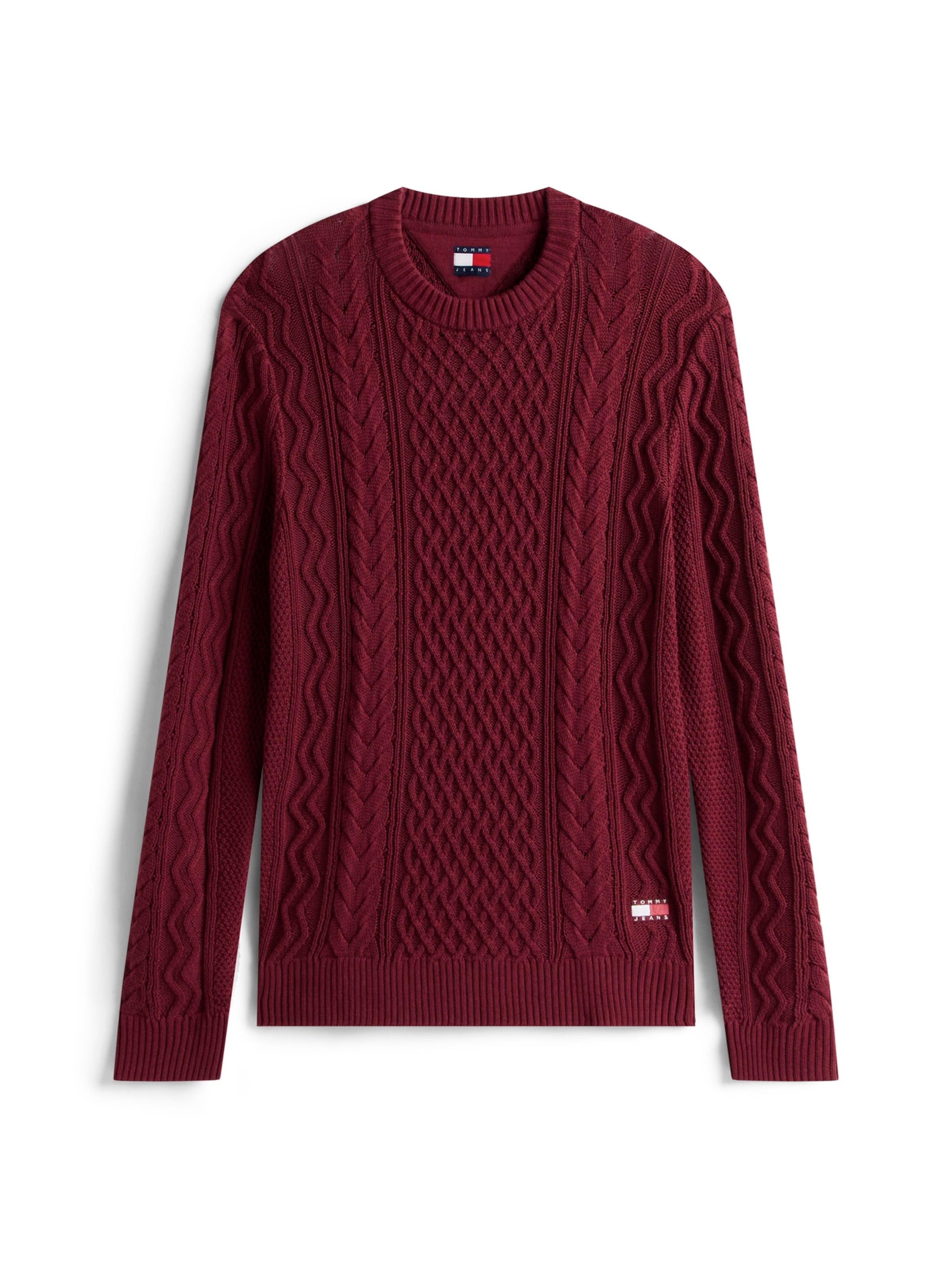 Tommy Jeans - Pullover em vermelho: frente