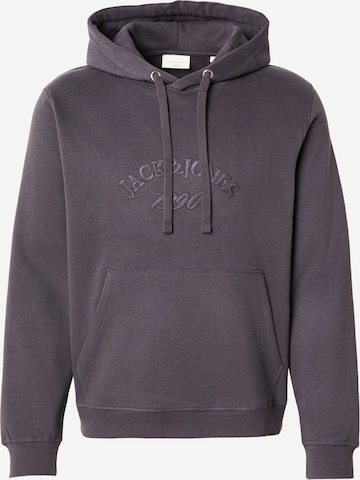 JACK & JONES Sweatshirt 'JORBLEECKER' in Grey: front