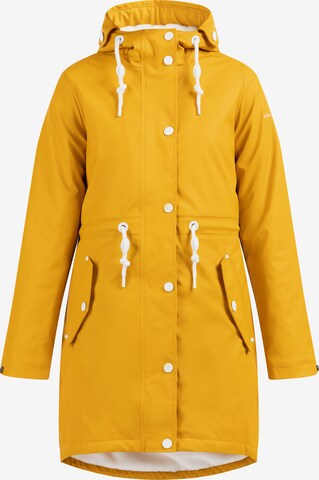 DreiMaster Maritim Between-Seasons Parka in Yellow: front