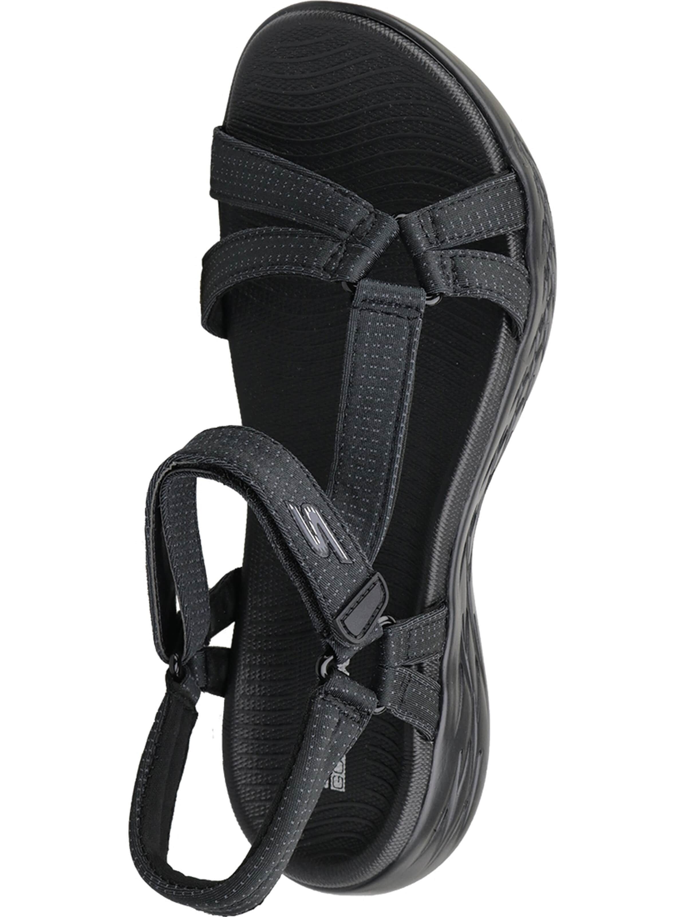SKECHERS Sandaal 'Skechers On the GO 600 - Brilliancy' in Zwart