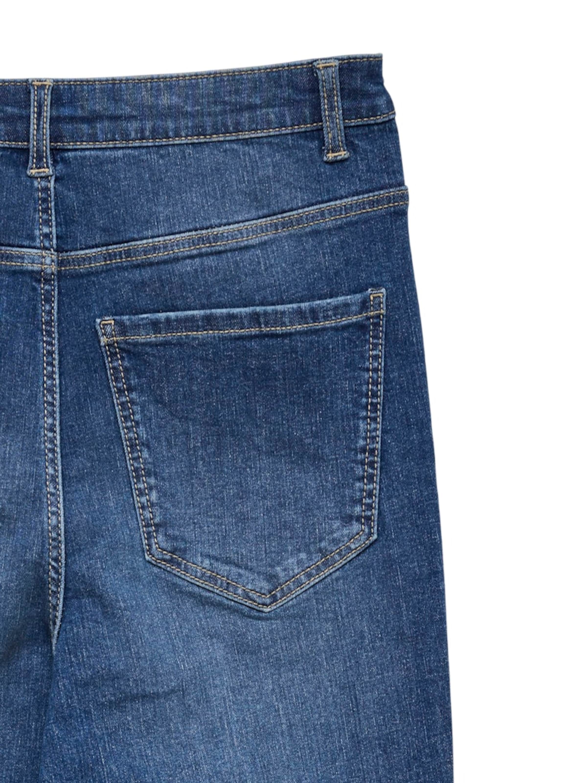 VERO MODA Kitsas Teksapüksid 'VMSOF', värv sinine