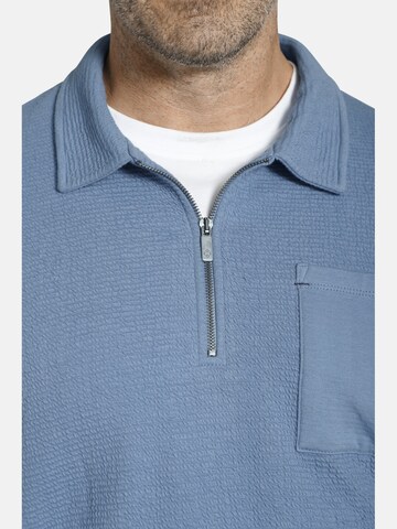 Charles Colby Sweatshirt ' Earl Vass ' in Blauw