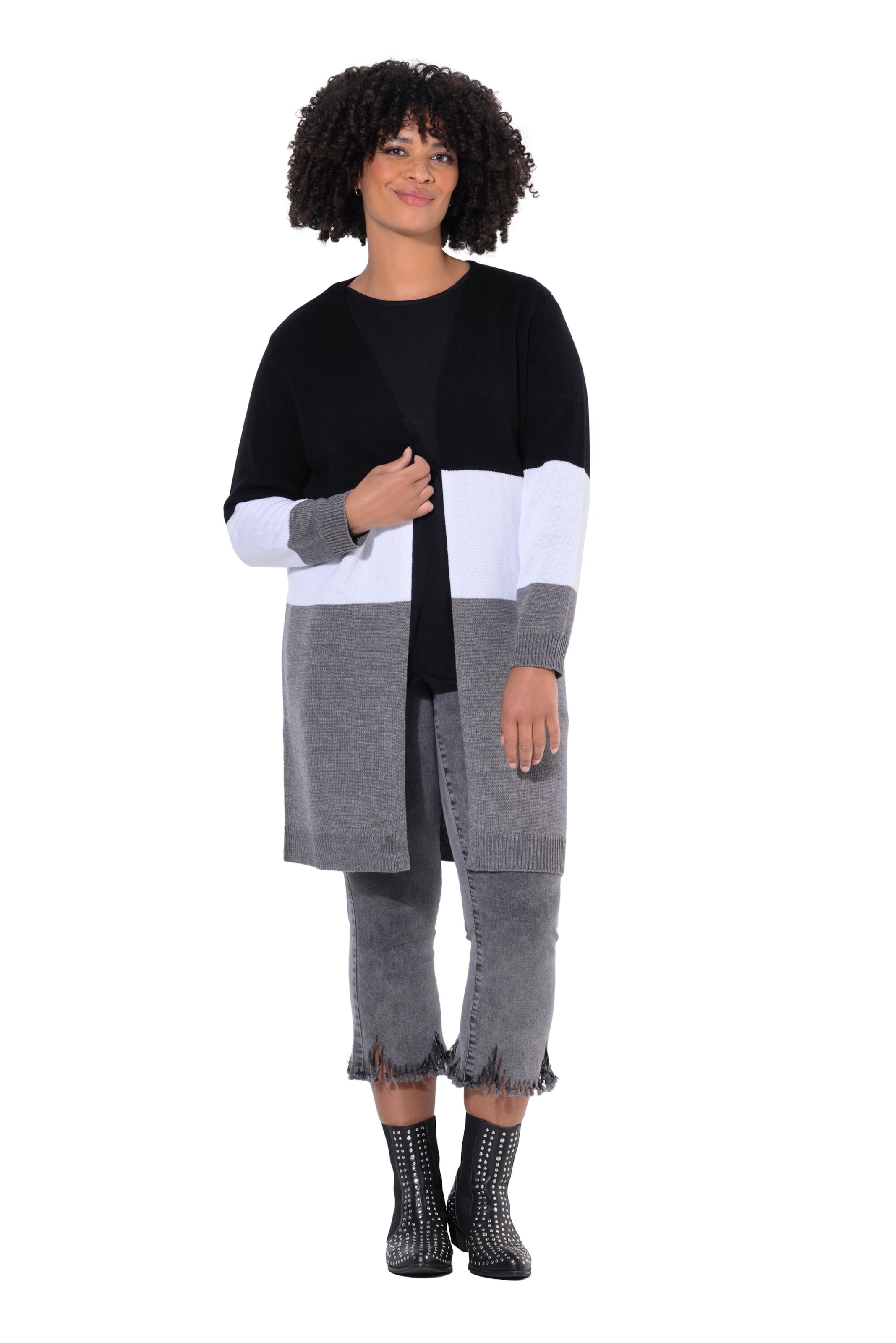 Angel of Style Gebreid vest in Gemengde kleuren: voorkant
