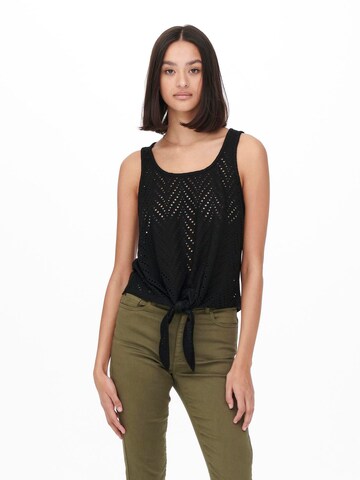 JDY Top 'CARLA CATHINKA' in Black: front