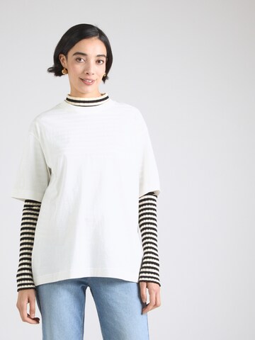 T-shirt 'Joey' Lindex en blanc : devant