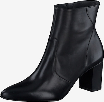 Paul Green Enkellaarsjes in Zwart: voorkant