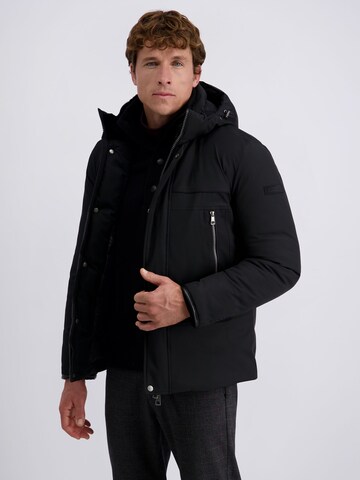 Veste d’hiver PIERRE CARDIN en noir : devant