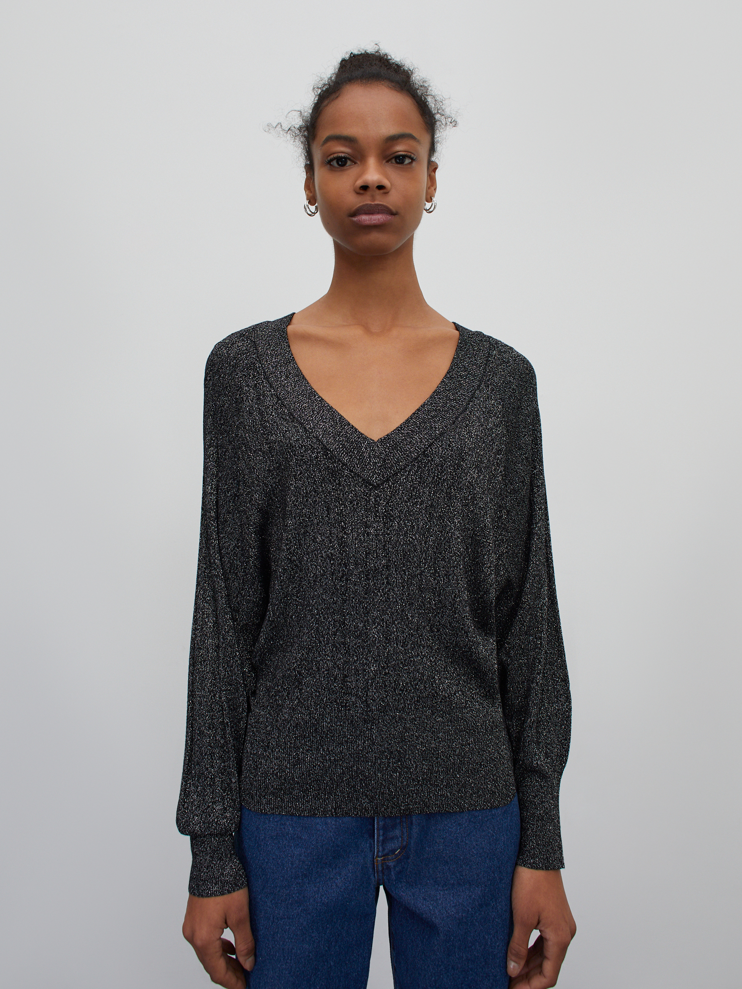 Kobiety Odzież EDITED Sweter Madina w kolorze Czarnym 