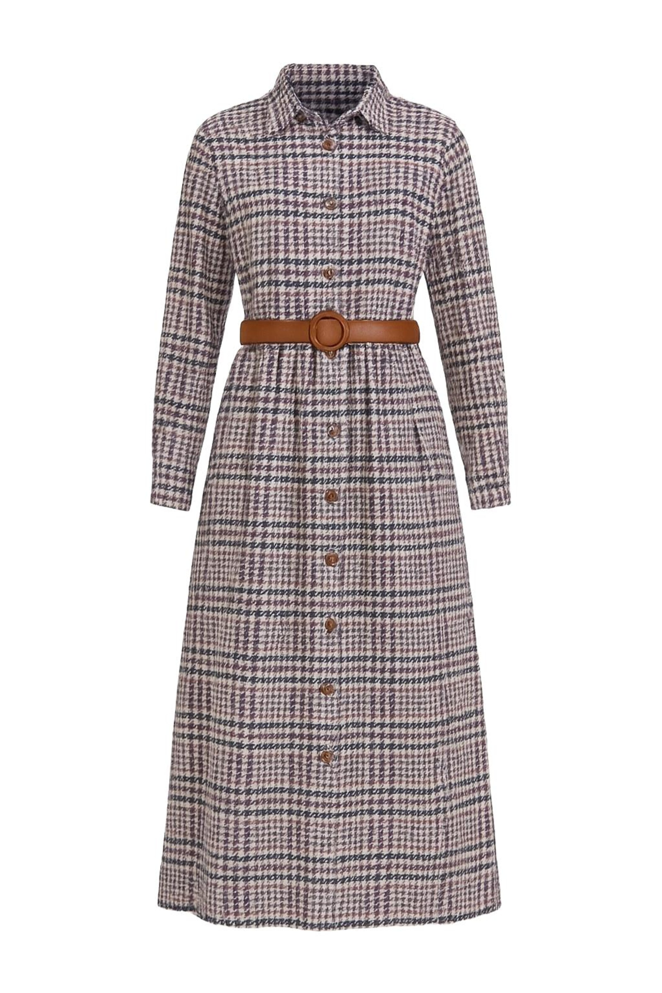 MODAMIHRAM Kleid in Lila: Vorderseite