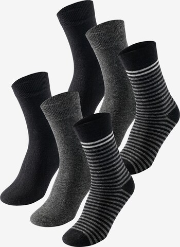 uncover by SCHIESSER Socks in Grey: front