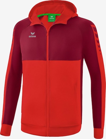 ERIMA Athletic Jacket in Red: front