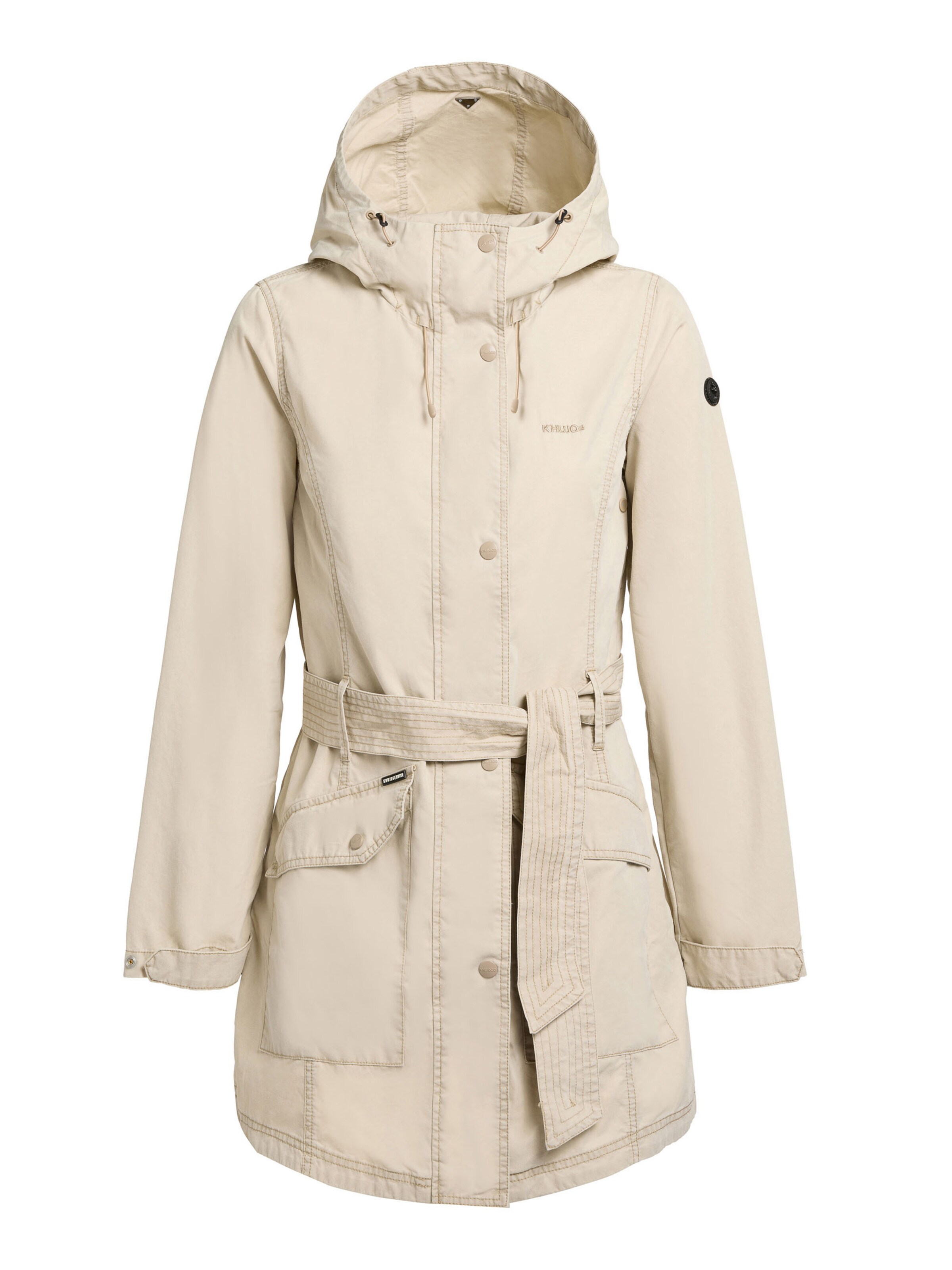 khujo Kevad-sügismantel 'Prea' kreem, Tootevaade