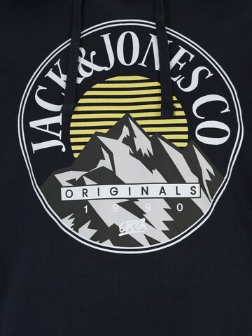 Sweat-shirt 'WALTER' Jack & Jones Plus en bleu