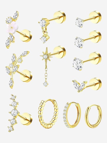 Magicshe Earrings 'Set' in Gold: front