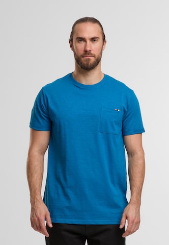 INDICODE JEANS Póló 'INAndorra' - kék: elől