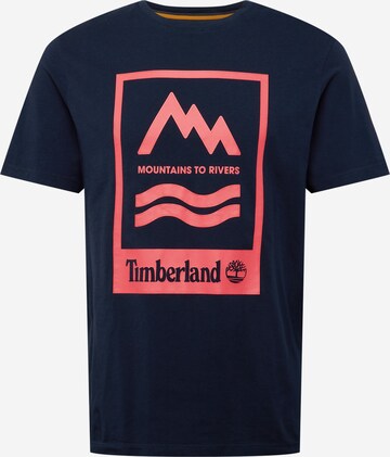 TIMBERLAND T-Shirt in Blau: front