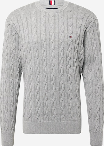 TOMMY HILFIGER Sweater 'Classics' in Grey: front