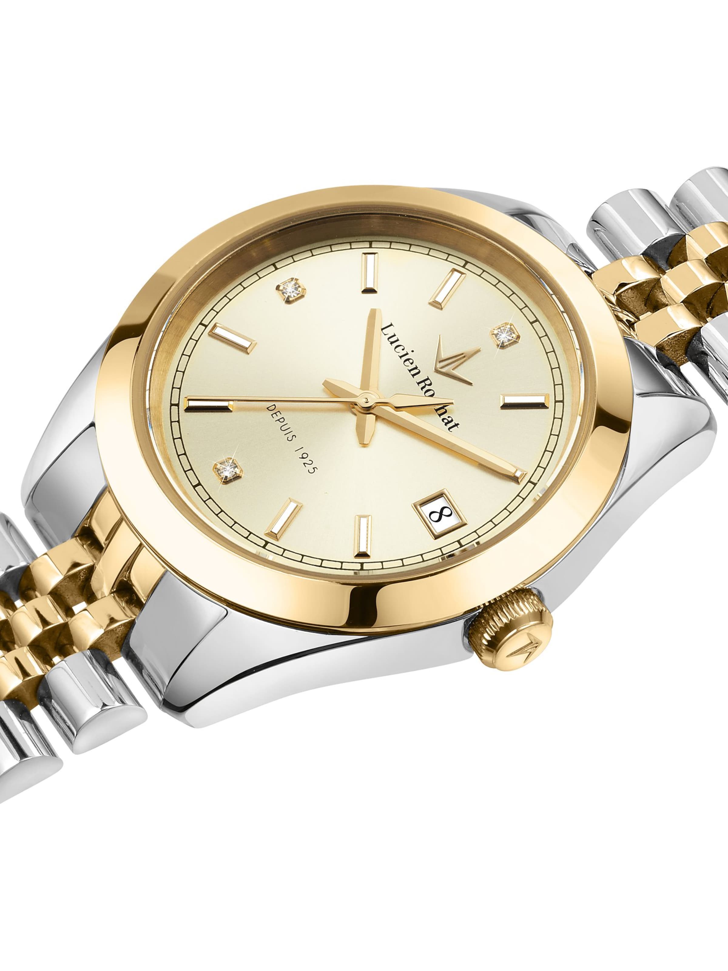 Lucien Rochat Analoguhr in Silber