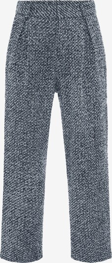 Justin Cassin Pleat-Front Pants 'Harris ' in Blue / Grey / White, Item view