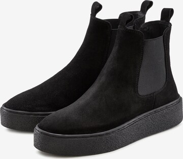 LASCANA Chelsea Boots in Black