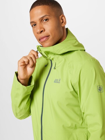 JACK WOLFSKIN Outdoorová bunda – zelená