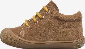 NATURINO Halbschuh 'COCOON ZIP' in Braun: Vorderseite