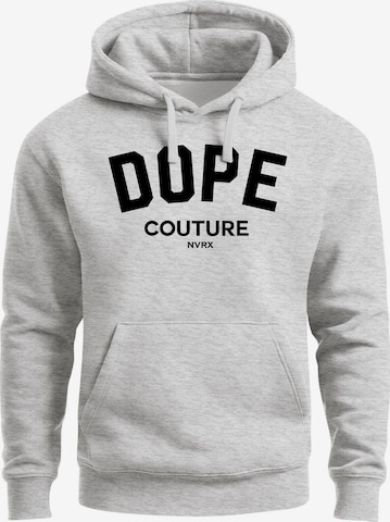 Neverless Sweatshirt 'Dope Couture' in Grau: Vorderseite