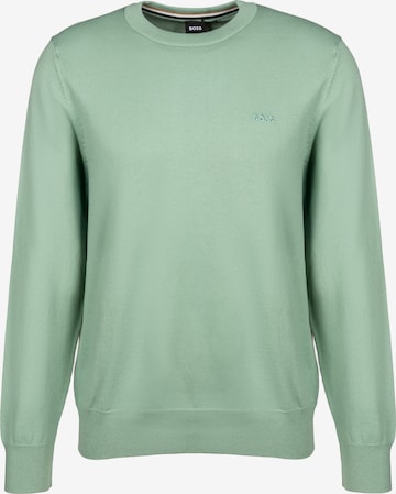 BOSS Pullover 'Upacas-L' in Grün: Vorderseite