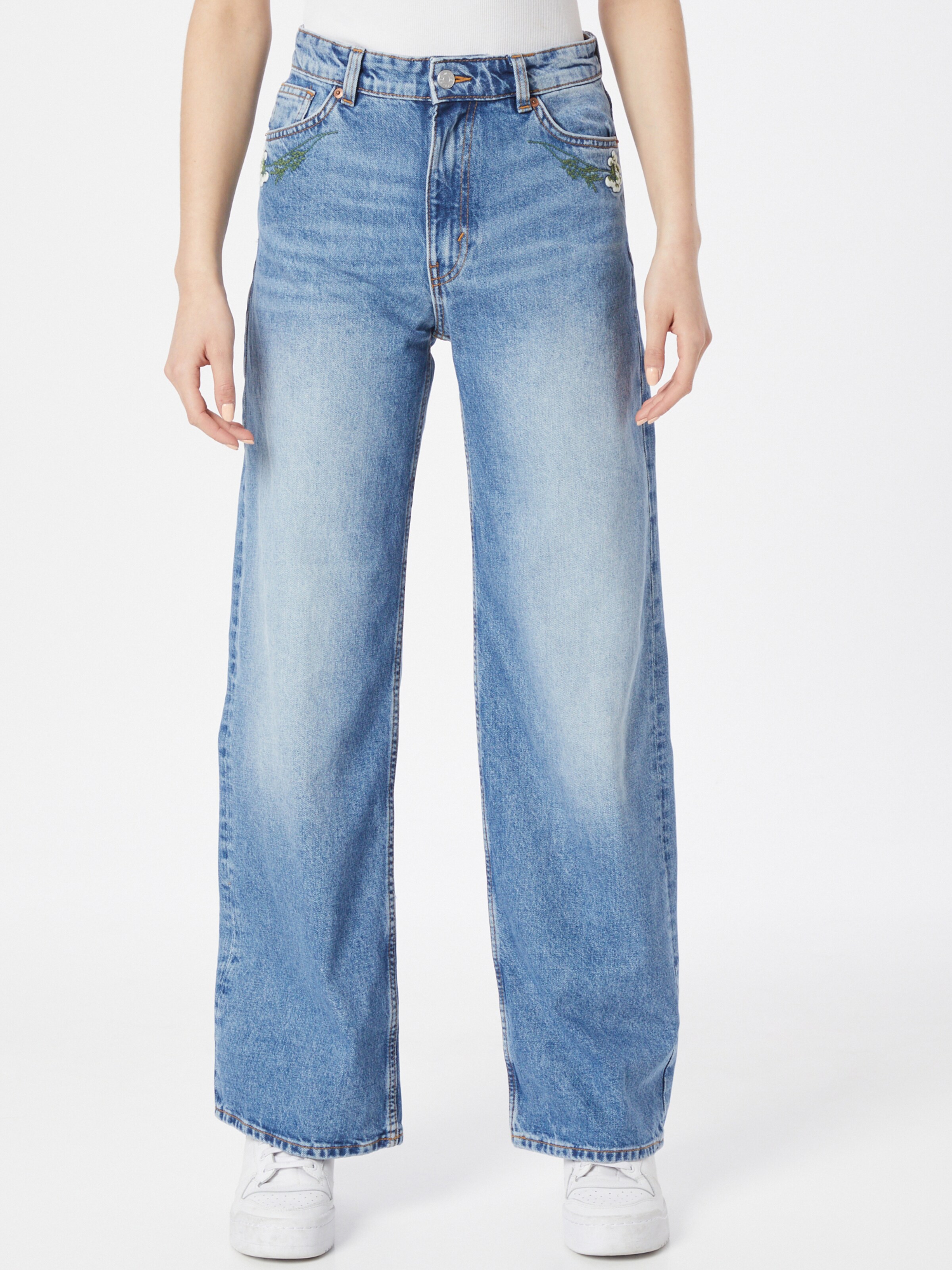 Monki Jeans 'Yoko' in Blauw | ABOUT YOU