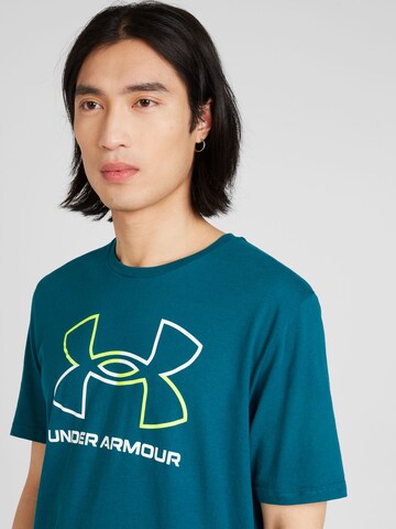 UNDER ARMOUR - Camiseta funcional 'Foundation' en azul